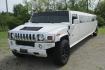 2005 White /White/Black Hummer H2 (5GRGN23UXH1) , located at 1725 US-68 N, Bellefontaine, OH, 43311, (937) 592-5466, 40.387783, -83.752388 - 2005 Hummer H2 175" SUV VIP Limousine, White w/White/black leather interior, Front/Rear Ait, Flat Screens, AM/FM/CD reconditioned Interior, LOADED - Photo#0